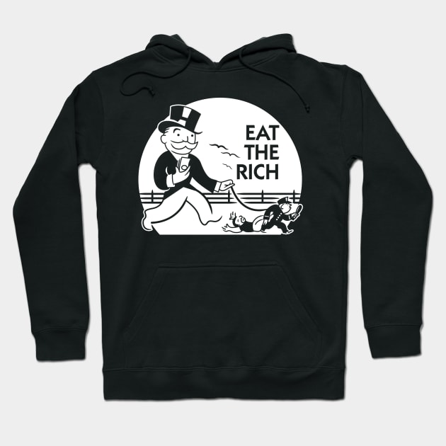 Eat The Rich Hoodie by dann